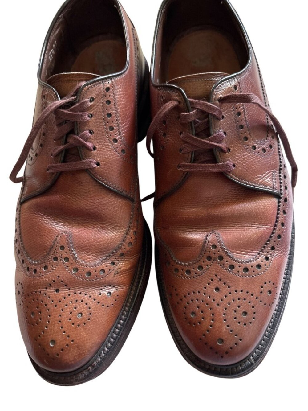 Classic Men’s Wingtip Brogue Leather Oxford - Brown
